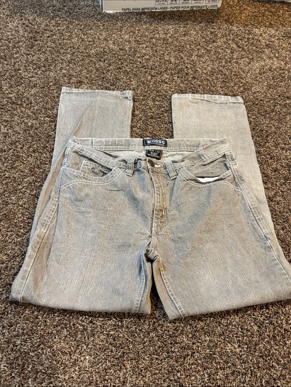 Russ Relaxed Fit Light Tan Men's Jeans